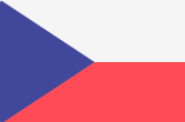Bandera de República Checa