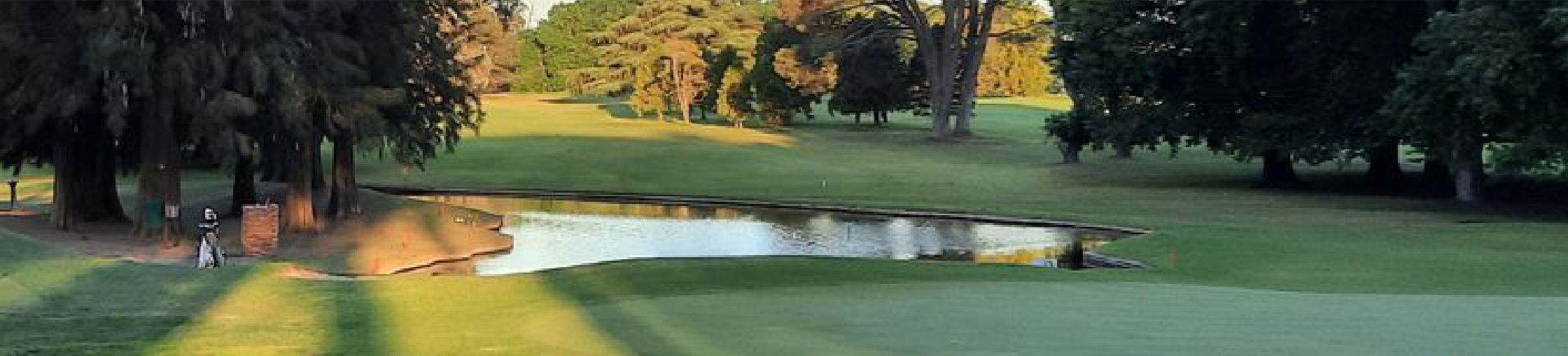 Paisaje de la cancha del Olivos Golf Club