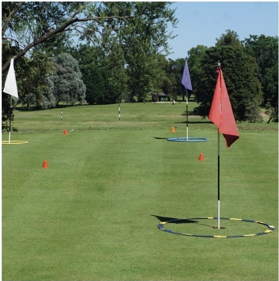 Putting green de la Academia