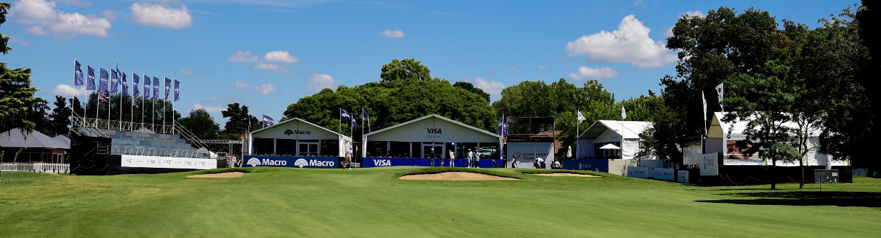 Vista de la cancha del Olivos Golf Club
